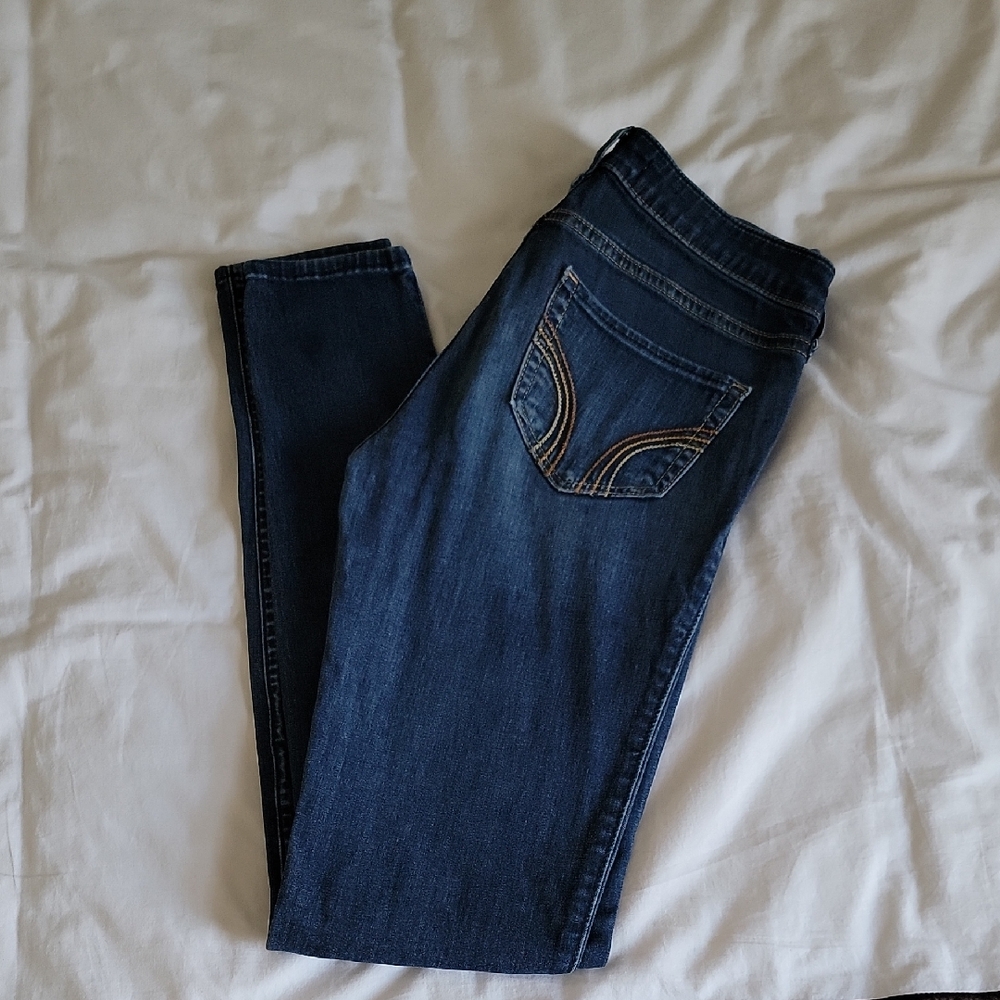 Hollister Dark Blue Skinny Jeans